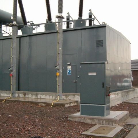 Generatoreinhausung als  Lärmschutz für die Industrie
