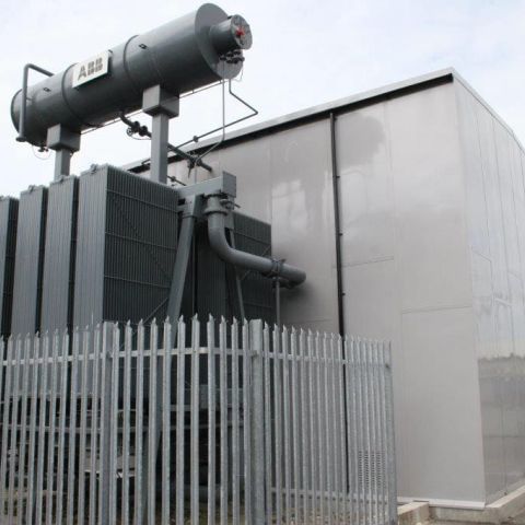 Generatoreinhausung als  Lärmschutz für die Industrie